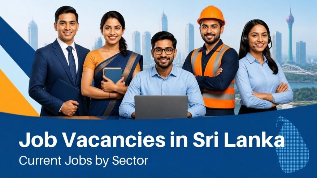 Job vacancies in Sri Lanka – current jobs by sector