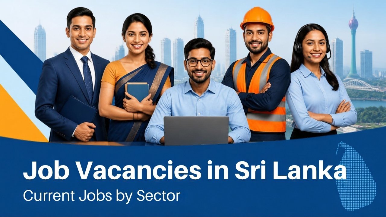 Job vacancies in Sri Lanka by sector