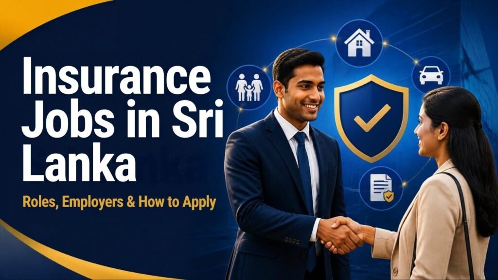 Insurance jobs in Sri Lanka