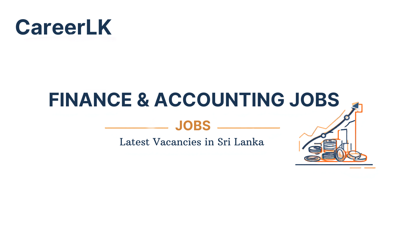 Finance and accounting jobs in Sri Lanka